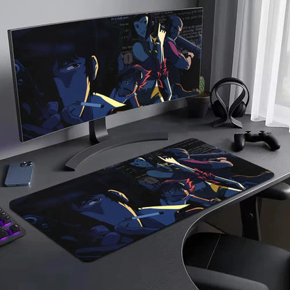 Cowboy Bebop: Mouse Pad Large Computer Mouse Pad Office Accessories XXL Pc Gamer Non-slip Deskmat Mousepad Keyboard Rubber Game
