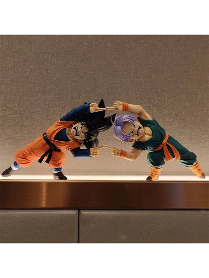 Dragon Ball Z: Son Goten Figure Gotenks Trunks Combined Body Action Figures 10cm PVC Statue Collection Model Toys Gifts