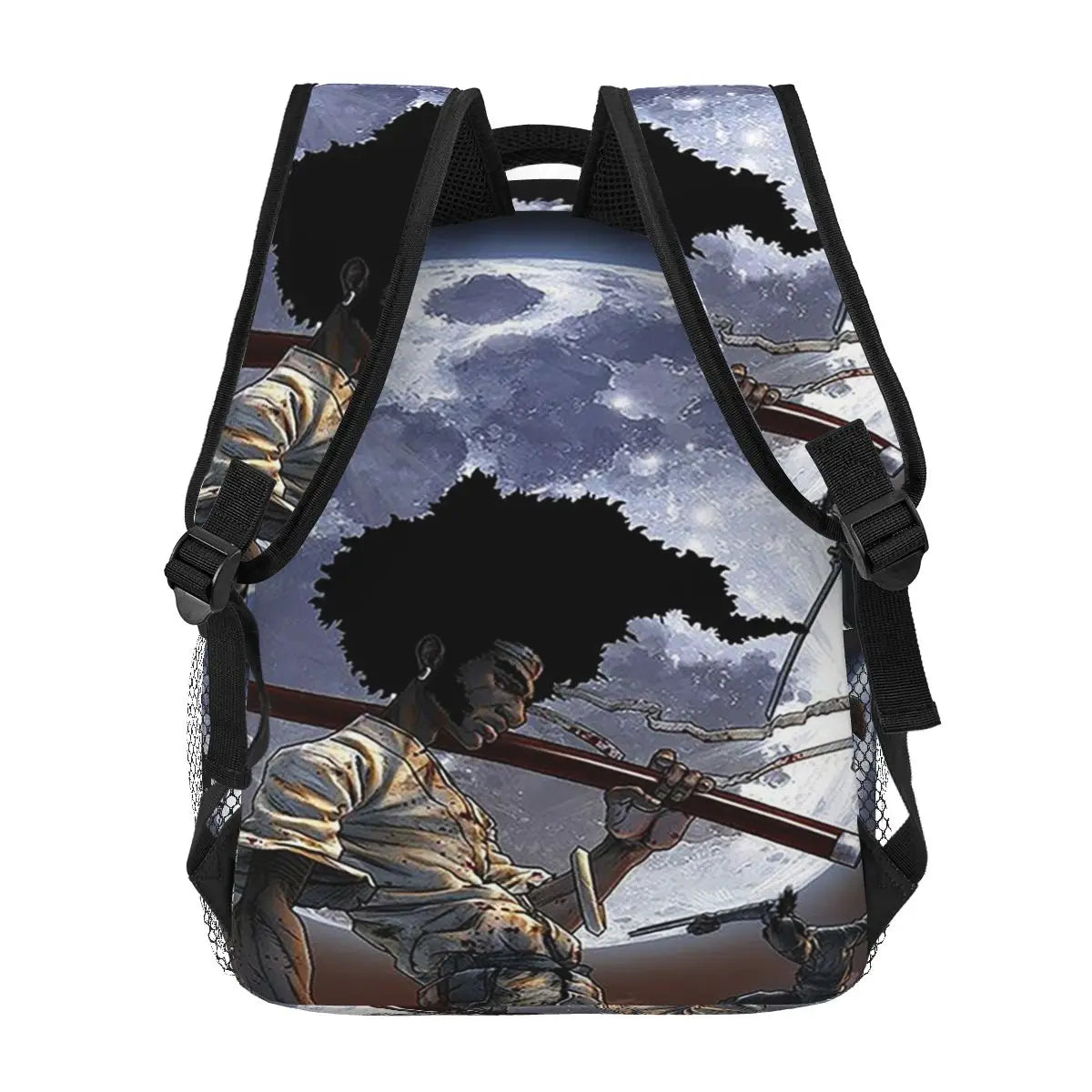 Afro Samurai: Backpack Hot Sale Daypack Large Capacity School Bag Shoulder Bags