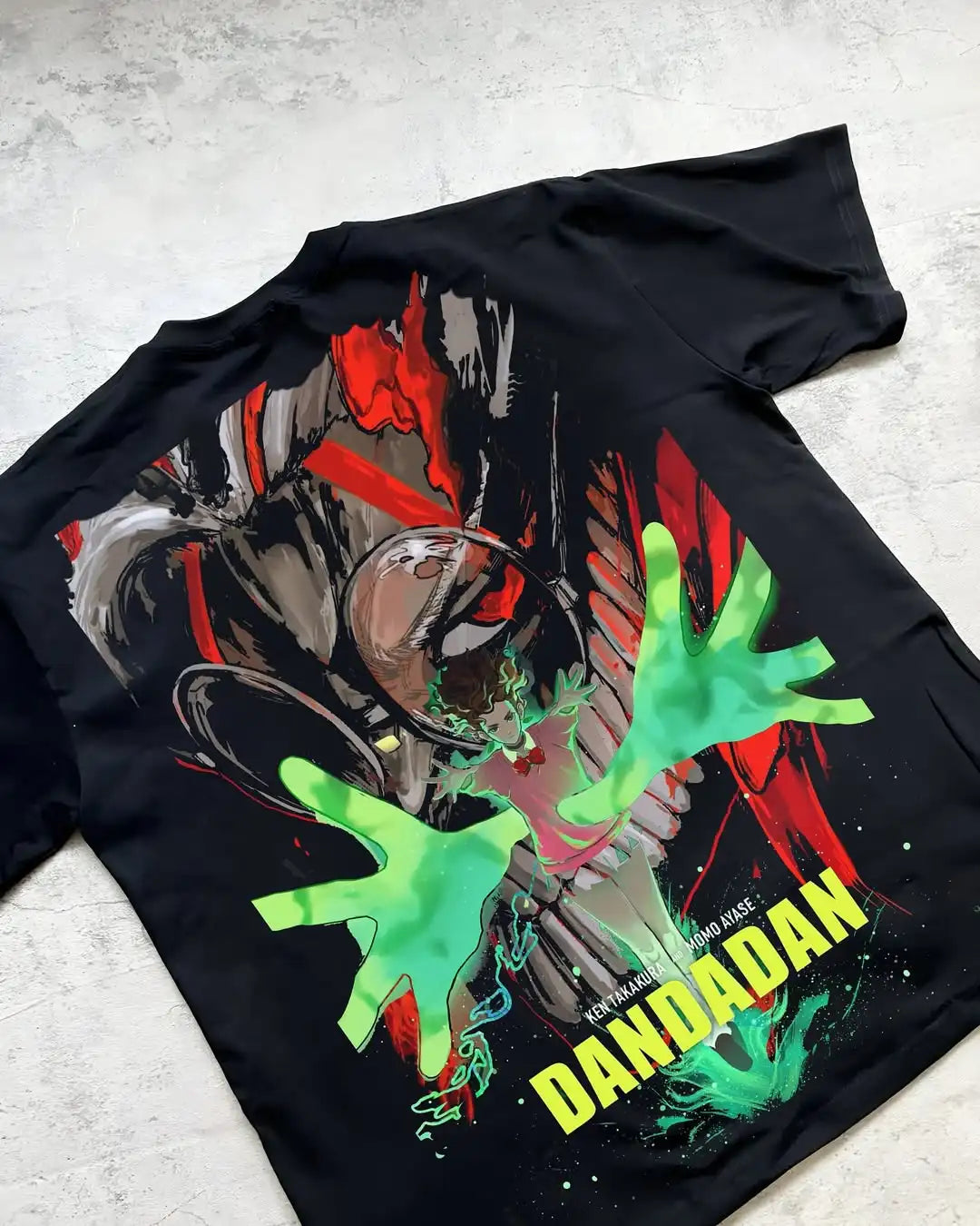 Dandadan: T-Shirt Women Men Oversized Y2k Short Sleeve Funny Anime Pure Cotton Casual Harajuku Streetwear Female Male Clothing