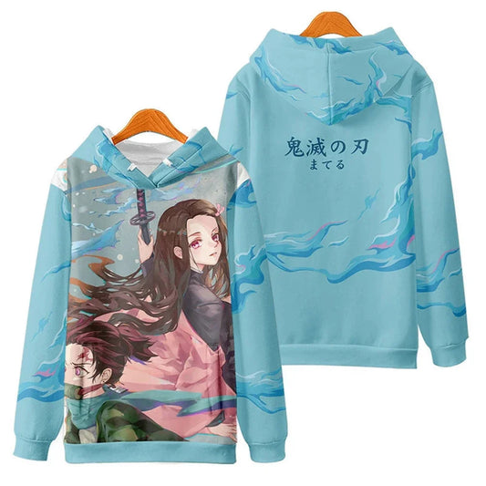 Demon Slayer: Hoodie - KIDS AND ADULTS -  Adult Casual