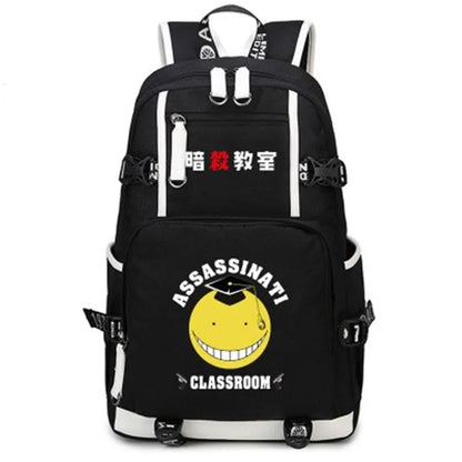 Assassination Classroom: USB Backpack Rucksack Mochila Schoolbag Bag