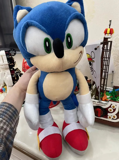 Sonic The Hedgehog: Plush Backpack Amy Rose Miles Prower Knuckles the Echidna Cartoon Toys Travel Bags Schoolbag Gifts