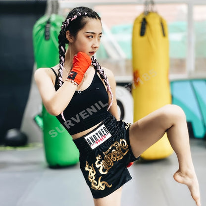 I.L.F.A. Fighting: Muay Thai Fight Shorts Breathable