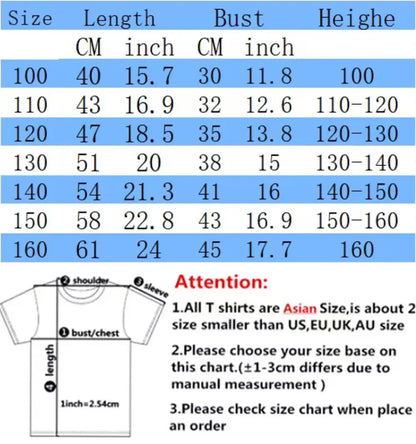 KPop Demon Hunters:Hasbro  Movie Series Summer Children's Cotton T-Shirt - Boys and Girls - Baby Soft and Cute Top