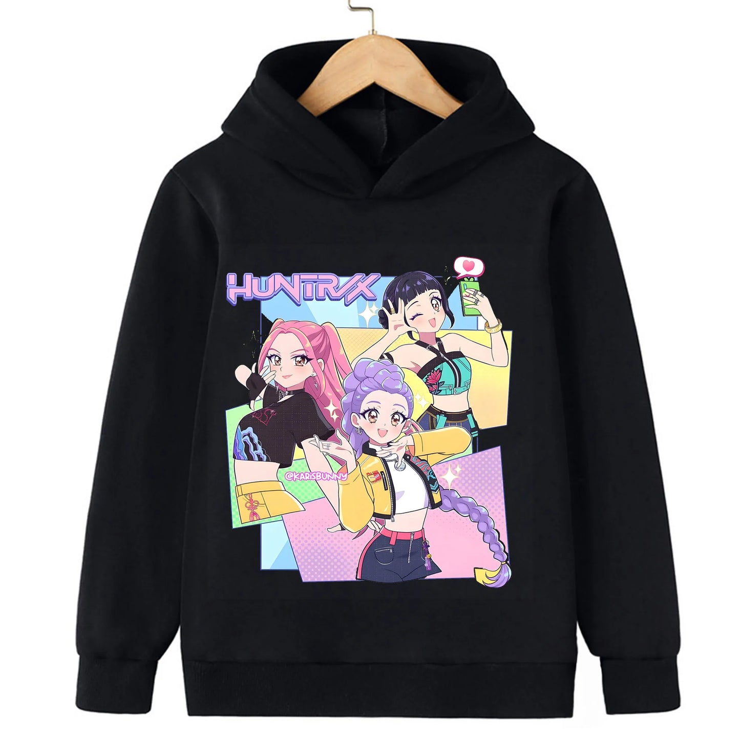 KPop Demon Hunters : Toddler Girl Clothes Demon Hunters Fashion Hoodie Clothes Child Girl Movie New Sweatshirts Casual Tops