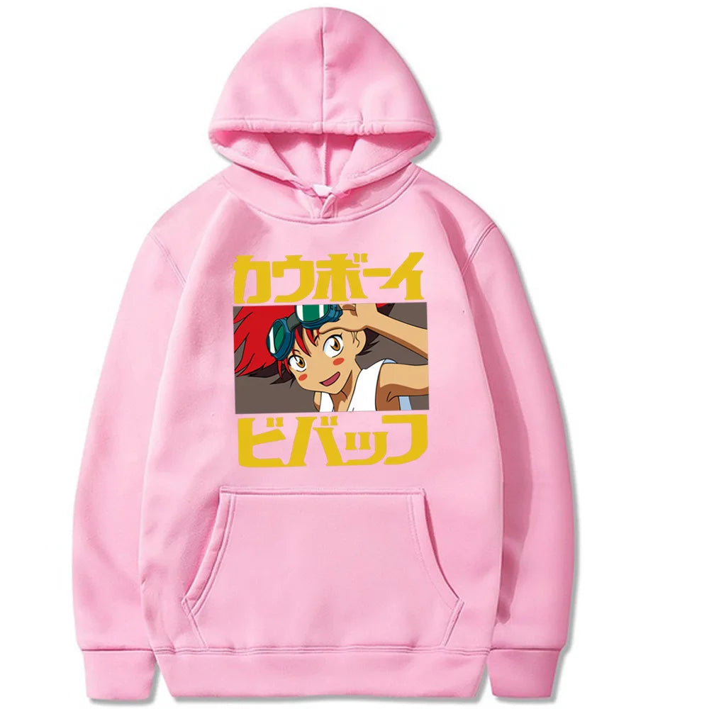 Cowboy Bebop: Hoodie Men Women Sweatshirt Print Unisex Streetwear Hip Hop Style Autumn Winter Fashion Hip Hop Tops  Clothes