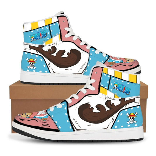 One Piece: Luffy Zoro Sneakers Casual Shoes Basketball Shoes Printing Comfortable Oversize Flat Shoes Birthday Gift
