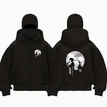 Samurai Champloo:  Item double hooded sweatshirt men's hooded