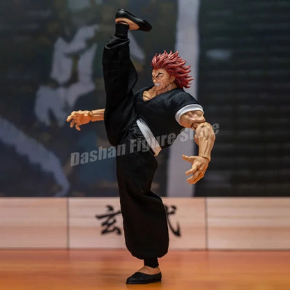 Baki: Hanma Son Of Ogre Action Figure Hanma Yuujiro Figurine Ko Fighting PVC Collection Anime Yujiro Figures Model Toys Gifts