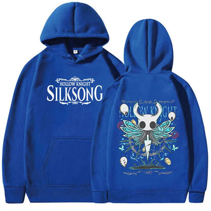 Hollow Knight: Silksong Game 2025 Hoody Men Gothic Fashion Aesthetic Clothing Sweatshirt Casual Loose Oversized Long Sleeve Hoody