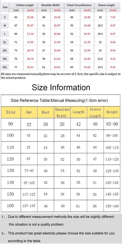 Demon Slayer Japanese Hot-blooded Anime Classic Characters Sports Casual Short-sleeved Comfortable Half-sleeved Popular Top