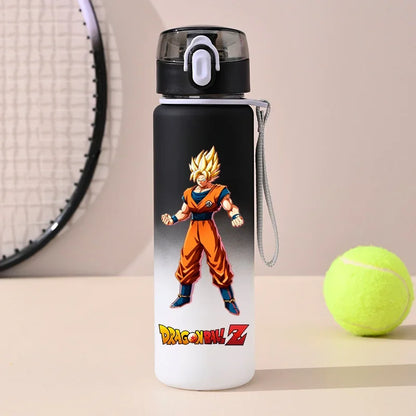 Dragon Ball : 550ml Son Goku SaiyanOutdoor Sports Portable Large Capacity Water Bottle Drinking Water Cup Holiday Childrens Gifts
