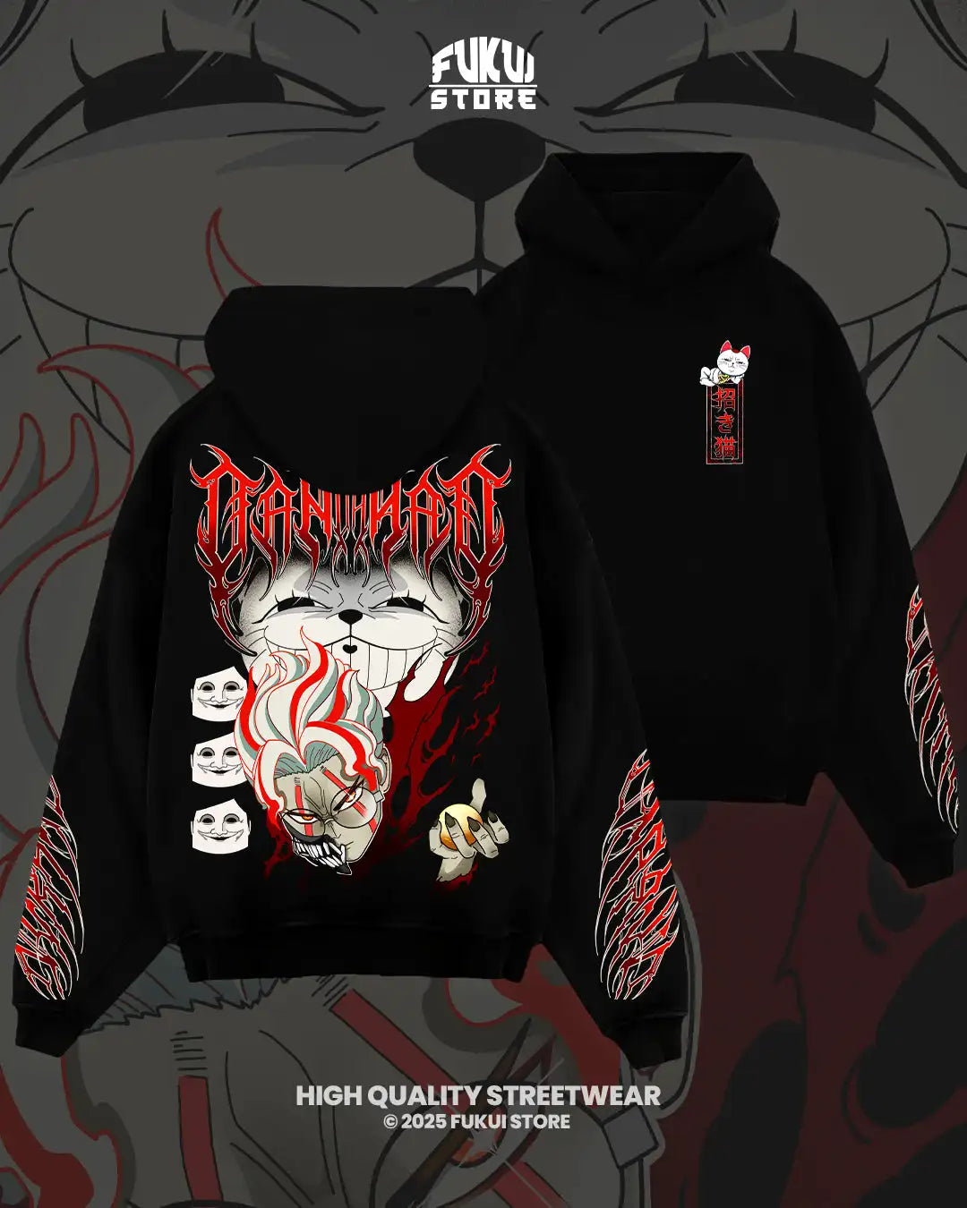 Dandadan :Turbo Granny Hoodie Evil Eye Men Women Overszied Autumn Winter Fleece-lined Warm Sweatshirts Female Male Clothing Coats