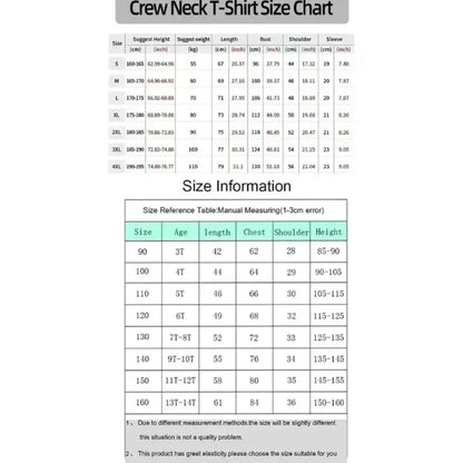 One Piece: Summer Men's T-shirt Anime Edward Newgate Autumn Boys' Children's Short-sleeved Punk Loose Trendy Parent-child Outfit
