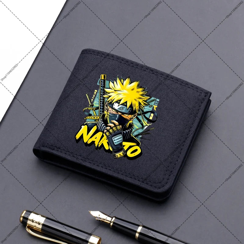 Naruto: Variotion Wallet Sasuke Sakura Cartoon Anime Pattern Portable Purses Boys Girls Cute Purse Women Creative Wallets Party Gifts