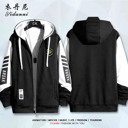 Blue Lock:  Mikage Reo Isagi Yoichi Nagi Seishiro Cosplay Jacket Zipper Hoodie Women Men Fashion Hooded Coat Couple Tops Gift