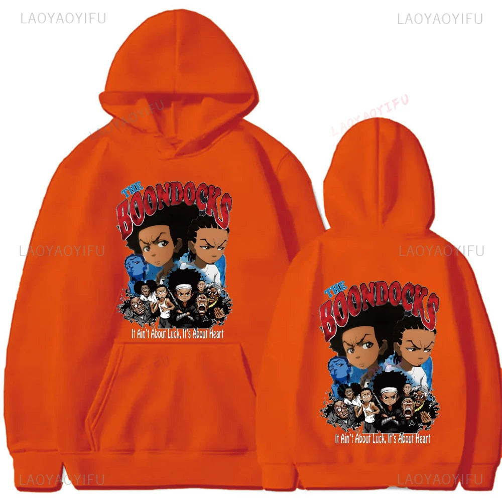 The Boondocks: Design Casual Comfort Hoodie Comfortable Personality