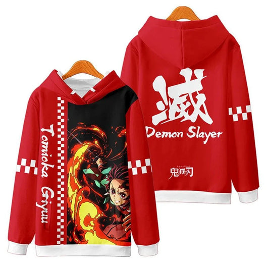 Demon Slayer: Hoodie - KIDS AND ADULTS -  Adult Casual