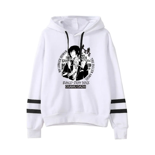 Bungo Stray Dogs: Hoodie Unisex Pocketless Sleeve Sweatshirt Men Women's Hoodie Harajuku Streetwear Japanese Manga