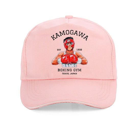 Hajime no Ippo: Vintage Baseball cap Cotton Men Summer Trucker hat Anime Kamogawa Boxing Gym hats Makunouchi Takamura