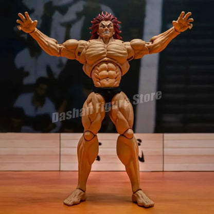 Baki: Hanma Son Of Ogre Action Figure Hanma Yuujiro Figurine Ko Fighting PVC Collection Anime Yujiro Figures Model Toys Gifts