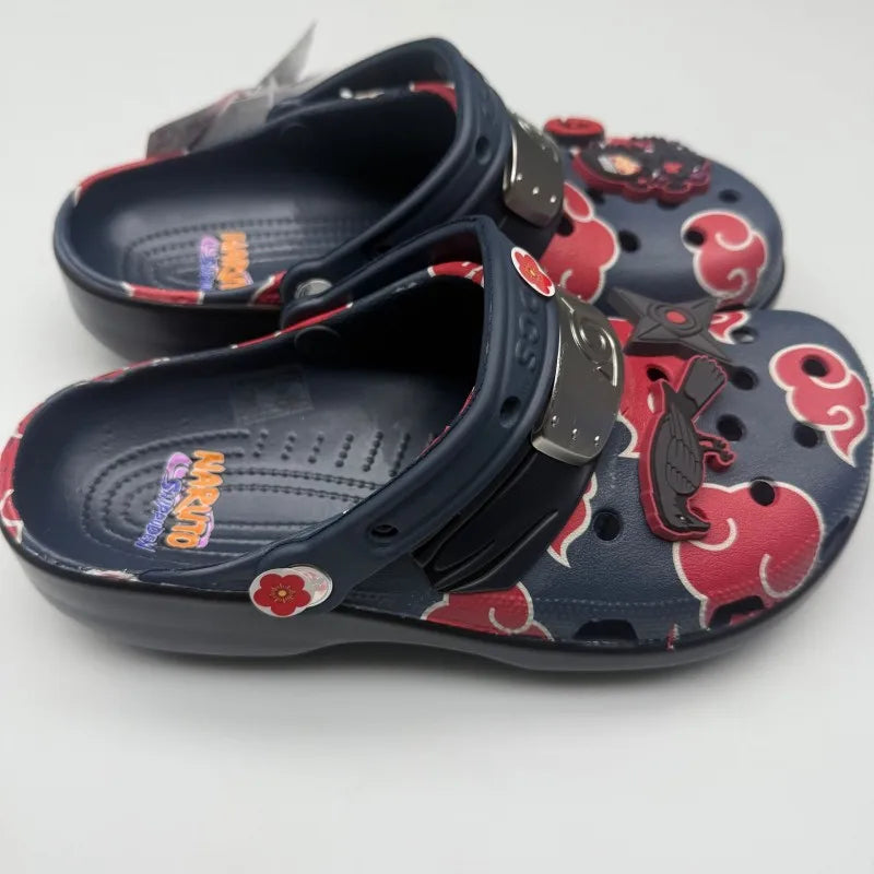Naruto:  Kakashi Itachi Anime Slippers Outdoor Travel Beach Sandals Gift Men Non-Slip Home Shoes Slipper Cartoon Sasuke Cave Shoes