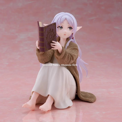 Frieren: Beyond Journey's End 13cm Frieren Sitting Posture Figures Collection Figures Model Toys