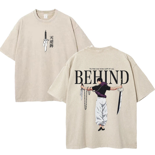 Jujutsu Kaisen: Fushiguro Toji Tshirts Gothic Harajuku Streetwear Summer