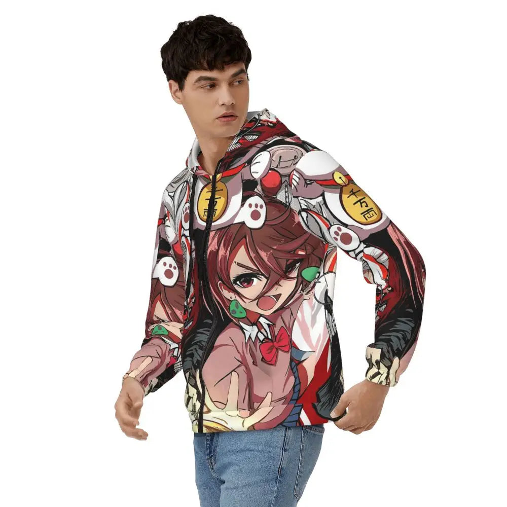 Dandadan: Zipper Hoodies Hip Hop Pullover Autumn Winter Men Women Sweatshirts Long Sleeve Tops