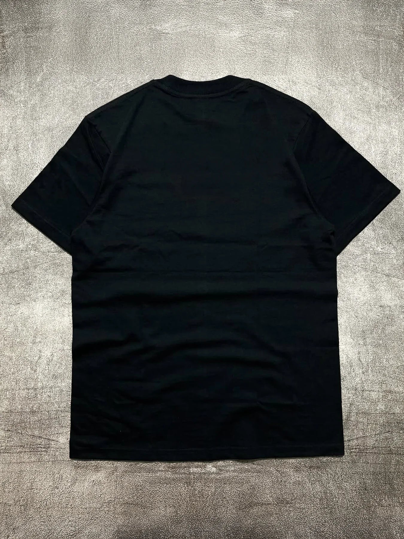 The BoondocksBlack 200g Cotton Crew - Neck Short - Sleeve T - Shirt with Characters Heat - Transfer Print