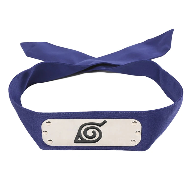 Naruto:  Itachi Sasuke Kakashi Namikaze Minato Sakura Hinata Official Authorization Cosplay Ninja Headband Hairwear