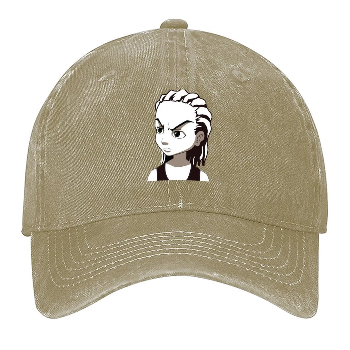 The Boondocks: Huey Baseball Cap Beach Outing tea Hat Horse Hat birthday Women Men's