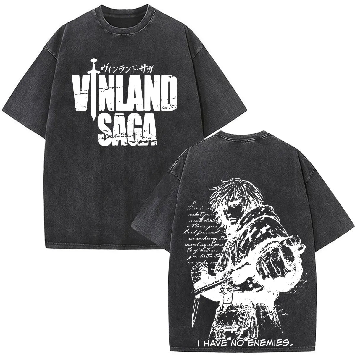 Vinland Saga: Manga Thorfinn Karlsefni T Shirt Men's Women Summer Fashion Casual O-Neck Oversized T-shirts