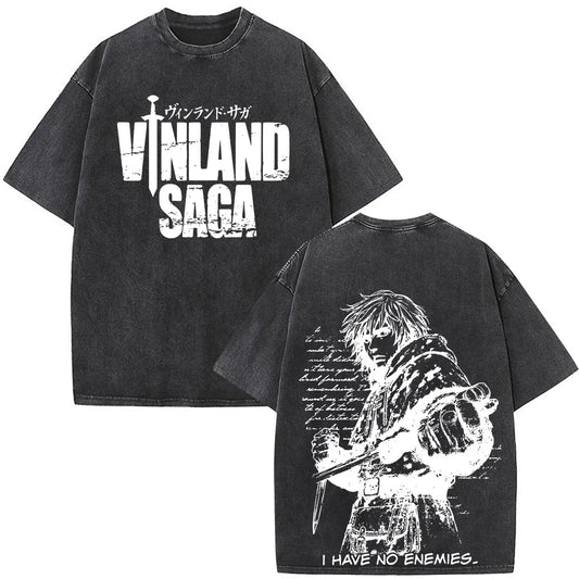 Vinland Saga: Manga Thorfinn Karlsefni T Shirt Men's Women Summer Fashion Casual O-Neck Oversized T-shirts