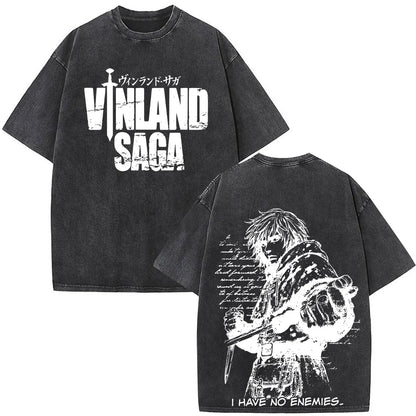 Vinland Saga: Manga Thorfinn Karlsefni T Shirt Men's Women Summer Fashion Casual O-Neck Oversized T-shirts