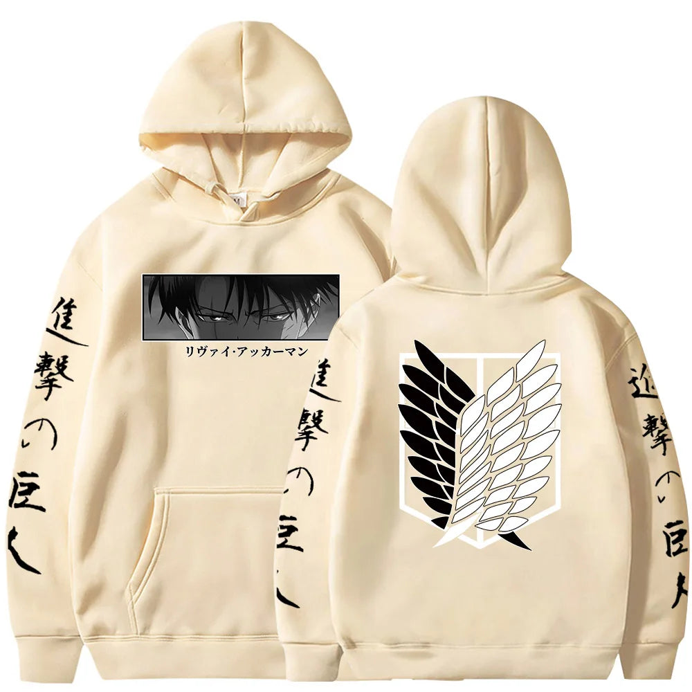 Attack On Titan: Anime Zipper Hoodie Sports Coat Sportswear Role Playing Women Sportswear Autumn Hoodie Fashionable Hoodie Rtable Womens Clothing