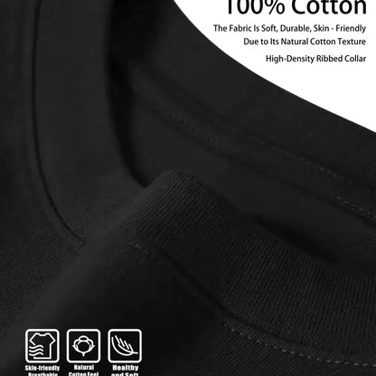 Chainsaw Man Anime Printed Pure Cotton T-shirt for Men and Women Casual Fashion Oversized Harajuku Anime Peripheral Clothing