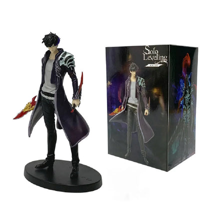 Solo Leveling Up Shadow Monarch Anime Figure Cha Hae-In Action Figure Q Version Igris/Beru Figurine PVC Collection Toys Gift