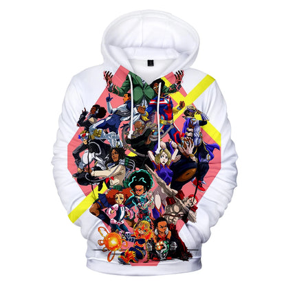 The Boondocks: Hoodies 3D Long Sleeve Sweatshirt Men's Hoodie Women Casual Harajuku Streetwear Unisex Oversized Clothes