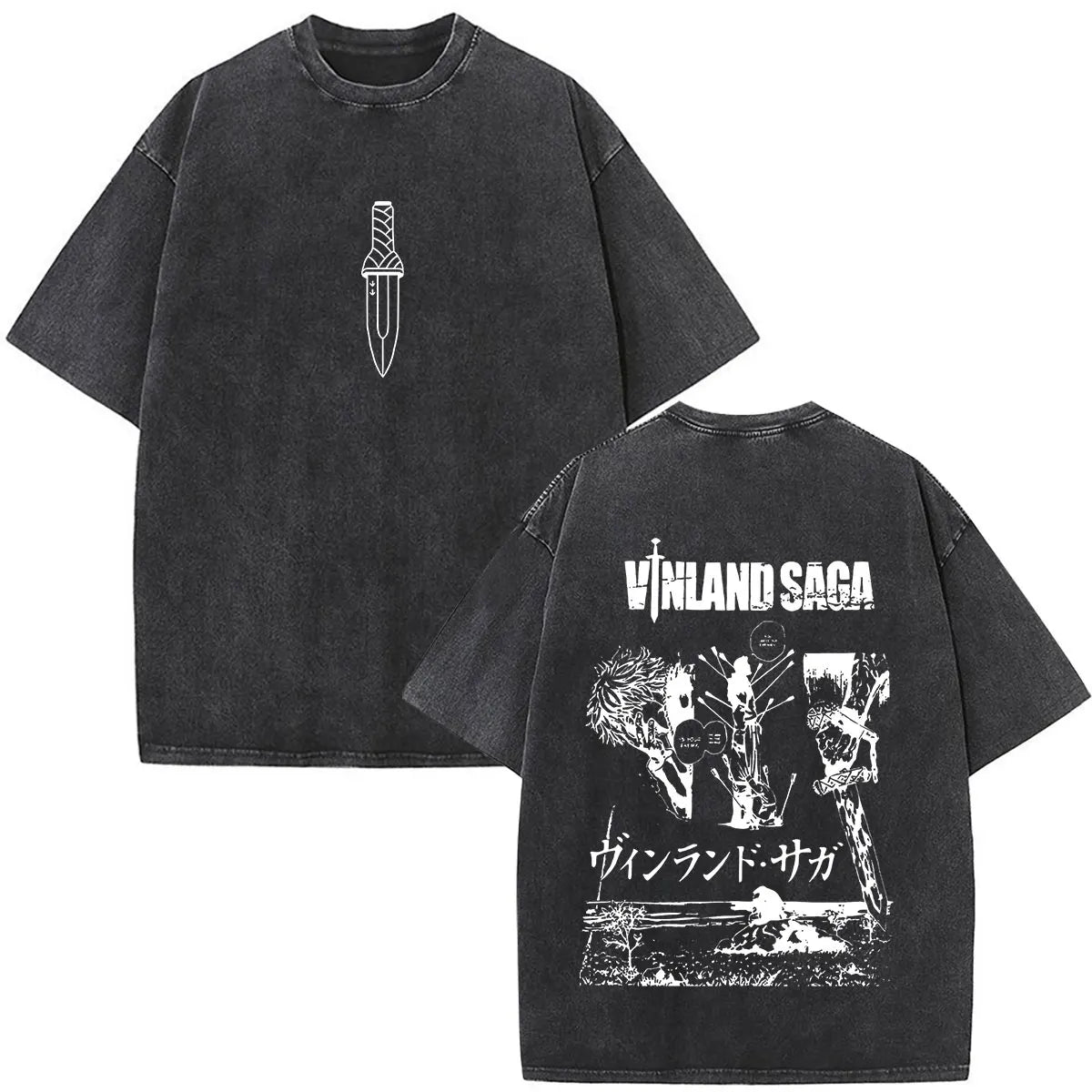 Vinland Saga: Manga Thorfinn Karlsefni T Shirt Men's Women Summer Fashion Casual O-Neck Oversized T-shirts