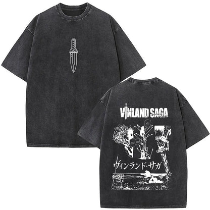 Vinland Saga: Manga Thorfinn Karlsefni T Shirt Men's Women Summer Fashion Casual O-Neck Oversized T-shirts