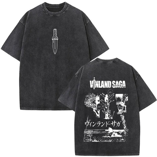 Vinland Saga: Manga Thorfinn Karlsefni T Shirt Men's Women Summer Fashion Casual O-Neck Oversized T-shirts