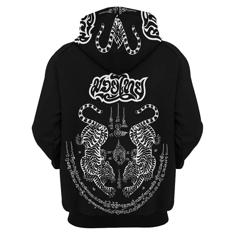 I.L.F.A.: New Pop 3D Muay Thai Boxer Baki style Printing Hoodies For Men Kids Fashion Sports Pullovers Fitness Gym Boxing Sweatshirts Harajuku Hoodie