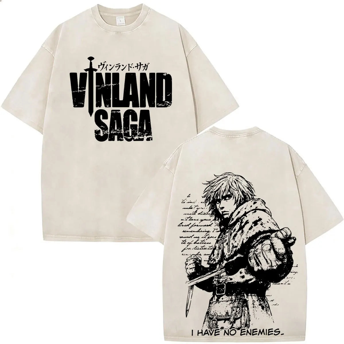 Vinland Saga: Manga Thorfinn Karlsefni T Shirt Men's Women Summer Fashion Casual O-Neck Oversized T-shirts