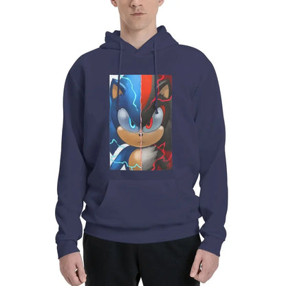 Sonic the Hedgehog: Shadow Hoodies Men Women Casual Pullover Sweatshirt Fashion Long Sleeve Clothing Autumn Winter