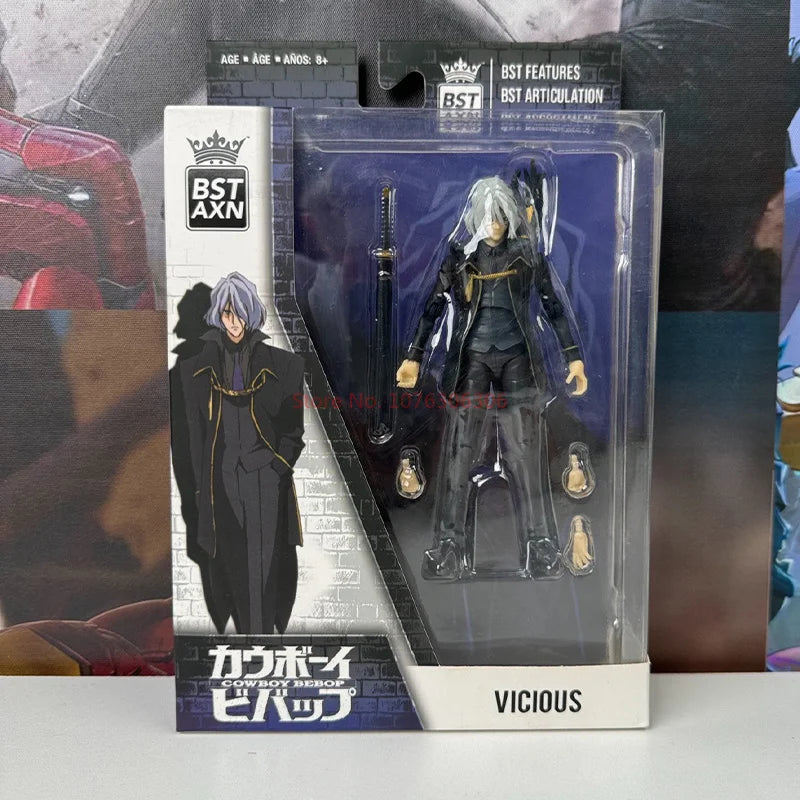 Cowboy Bebop: Anime Figure Vicious Action Figurine Collectible Toy Decora Doll Toys Model Gifts