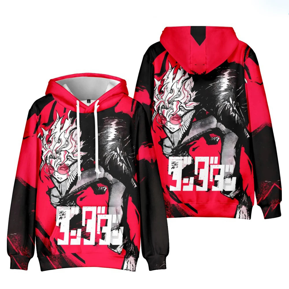 Dandadan:   3D Print Hoodies Men Women Hoody Oversized Hooded Sweatshirts Harajuku Tracksuits Pullover Tops Coat Man Clothing