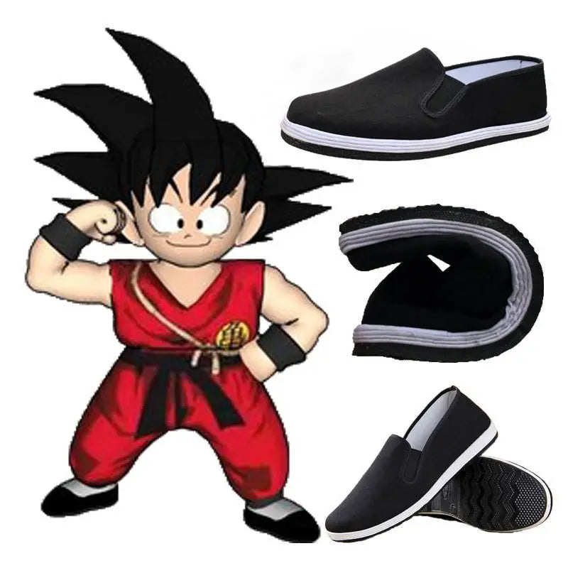 Dragon Ball: Super Saiyan Shoes Son Goku Cosplay Long Boots Stage Comic Show Performance Shoes Anime Holiday Gift