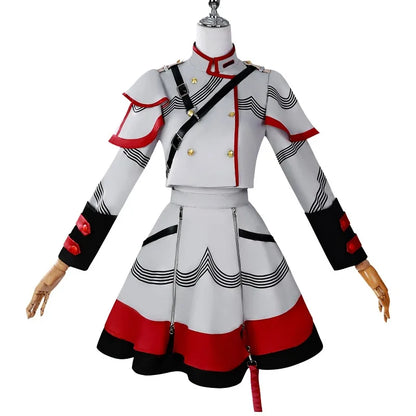 Gachiakuta: Kasane Teto Cosplay Vtuber Synthesizer V Costume Wig Pink and Blue Outfits Uniform Halloween Party Virtual Singer Full Set Anime